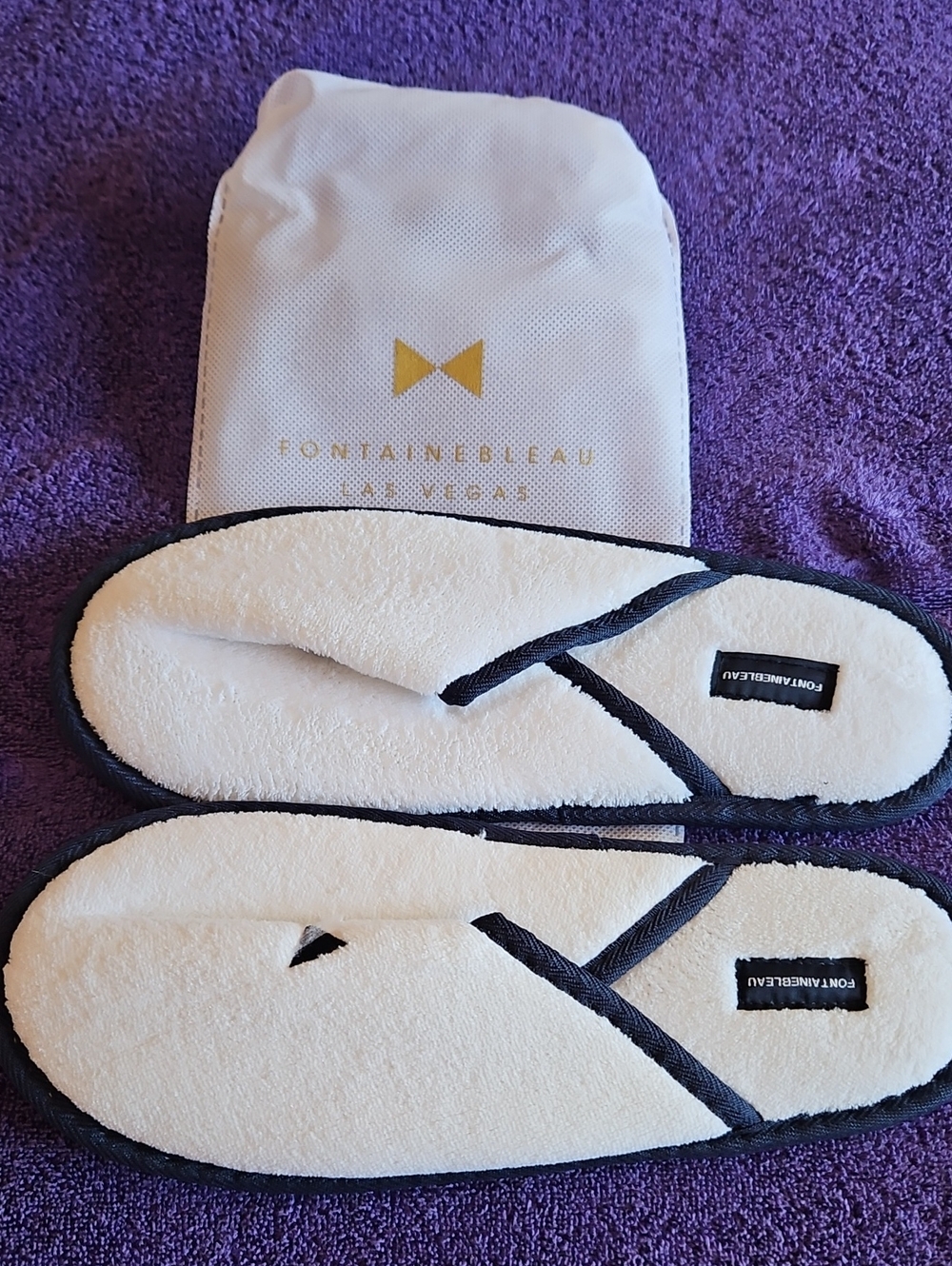 New Fontainebleau Slippers with Dust Bag